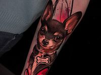 Тату чихуахуа