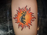 тату солнце