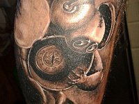 Тату будильник