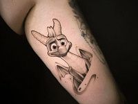 Татуировка дракончик