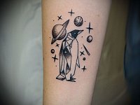 Татуировка пингвиненок