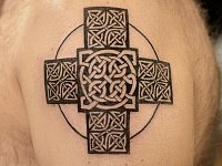 татуировка кельтский крест