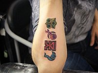 тату знаки богов хаоса