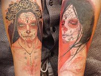 Тату рукава чикано