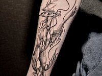 Тату Аями аниме